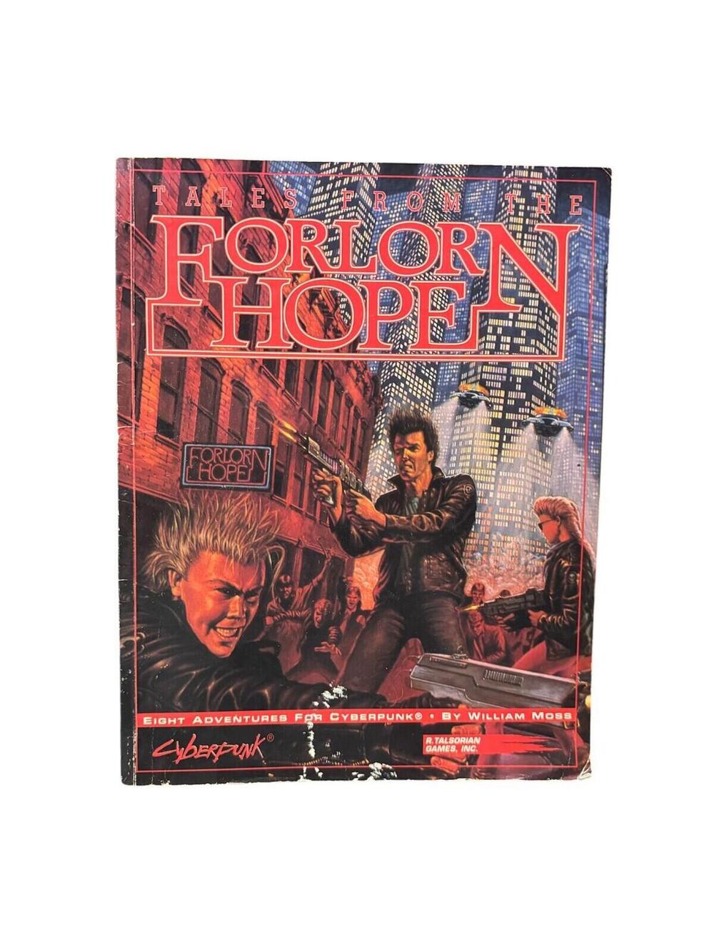 (RA) Cyberpunk RPG Tales from The Forlorn Hope 8 Adventure Scenarios Tabletop